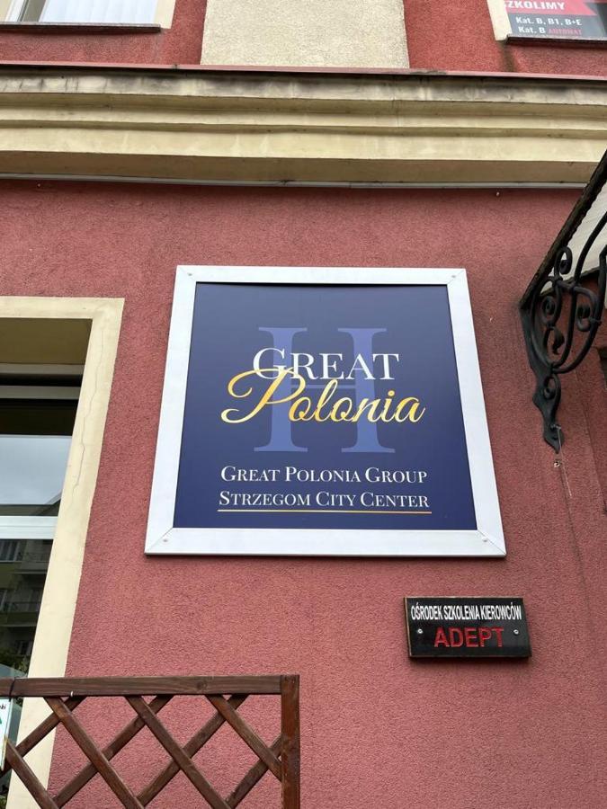 Great Polonia Strzegom City Center Exterior foto